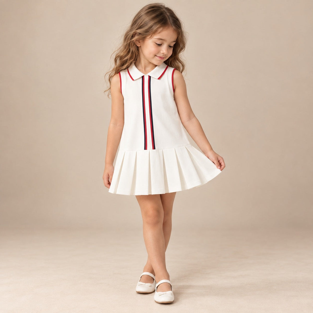 Arya Girls' Organic Cotton Dress