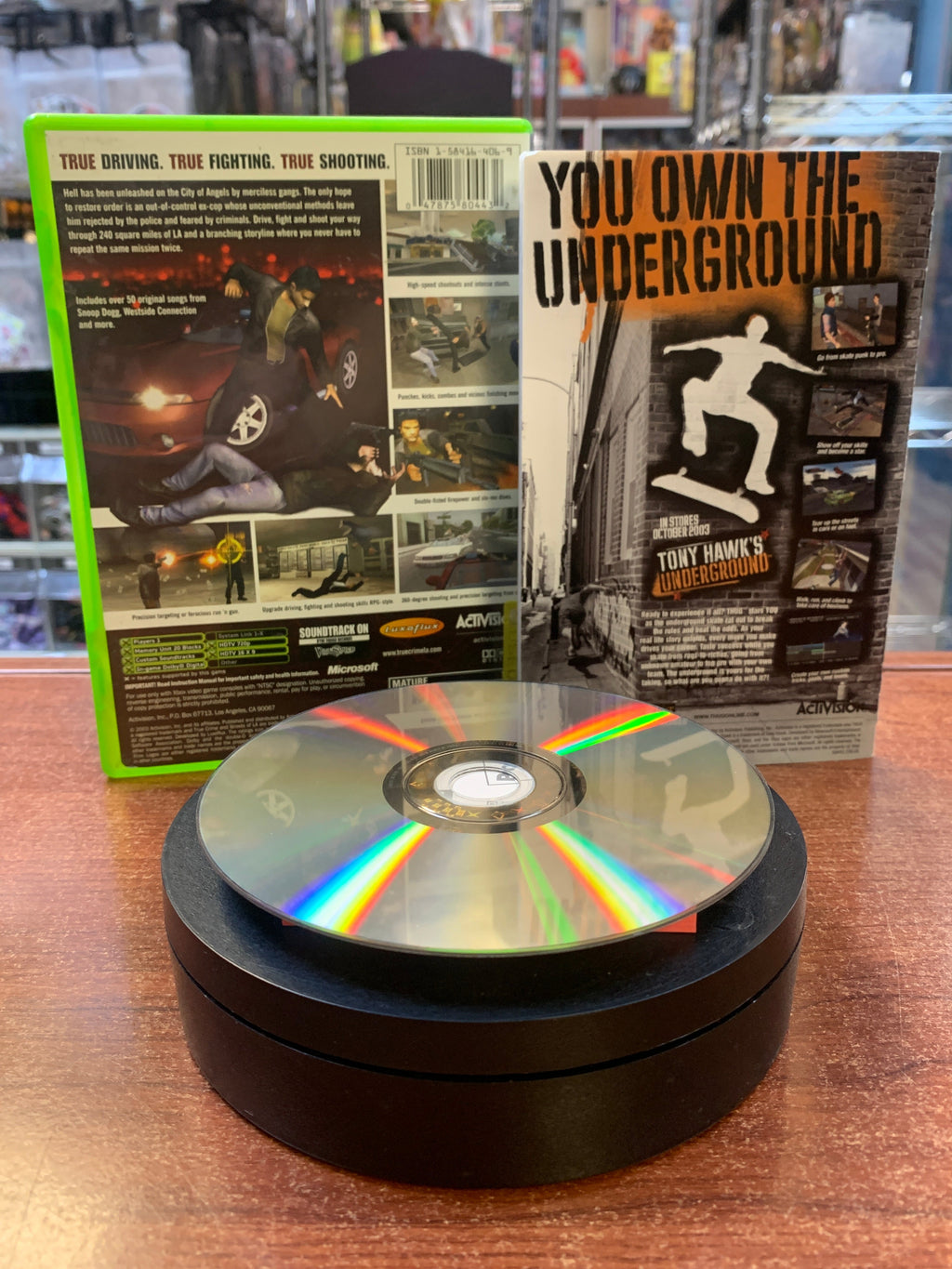 True Crime Streets of LA (Xbox, Activision, Video Game) **TESTED**