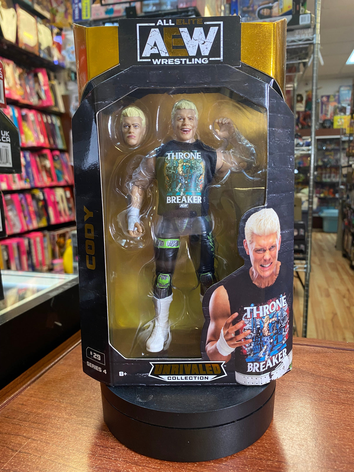 Cody #29 (AEW Unrivaled Collection, Jazwares) SEALED