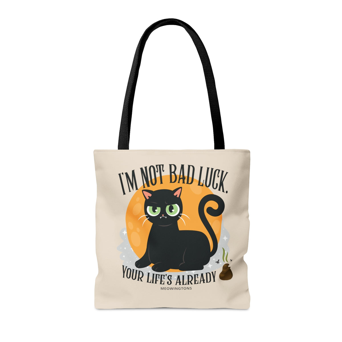 Black Cats Aren’t Bad Luck Tote Bag