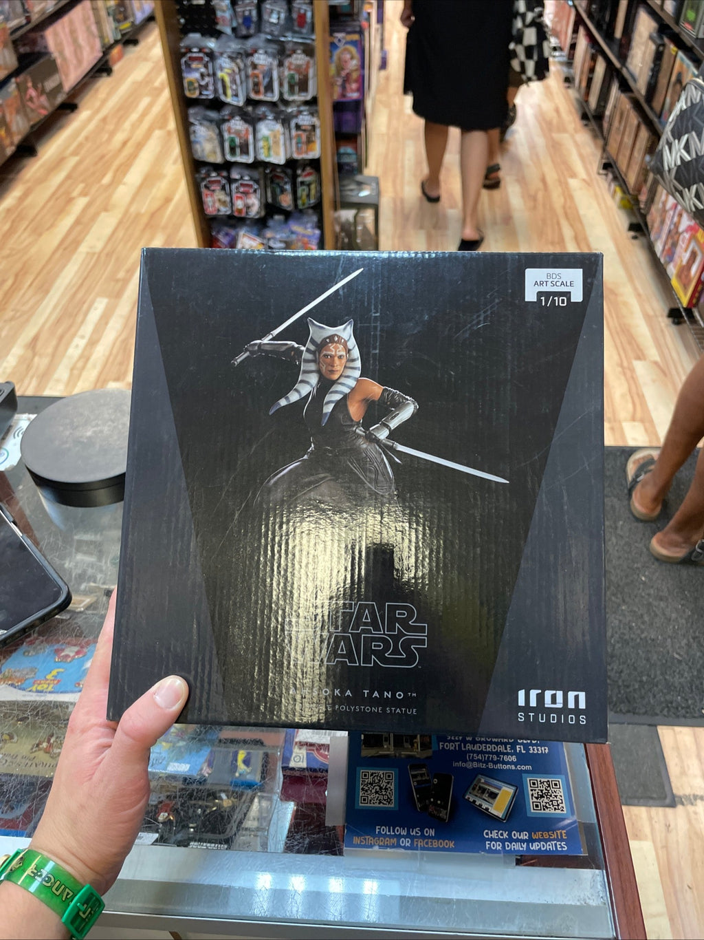 Ahsoka Tano 1/10 Polystone Statue BDS Art Scale (Star Wars, Iron Studios) COMPLETE