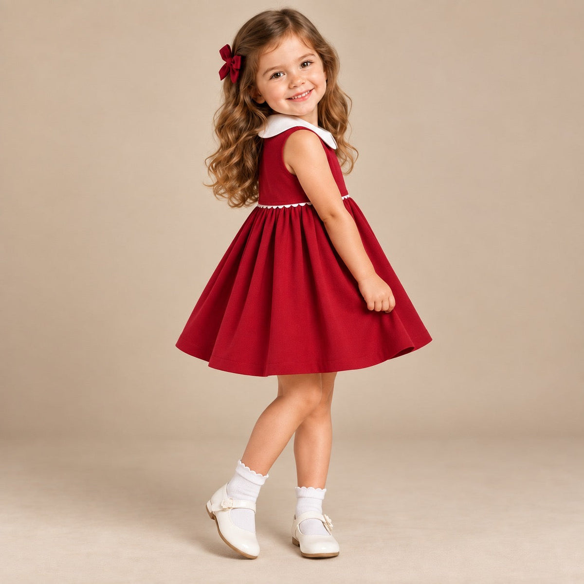 Cherry Blossom Girls' Organic Cotton Dress