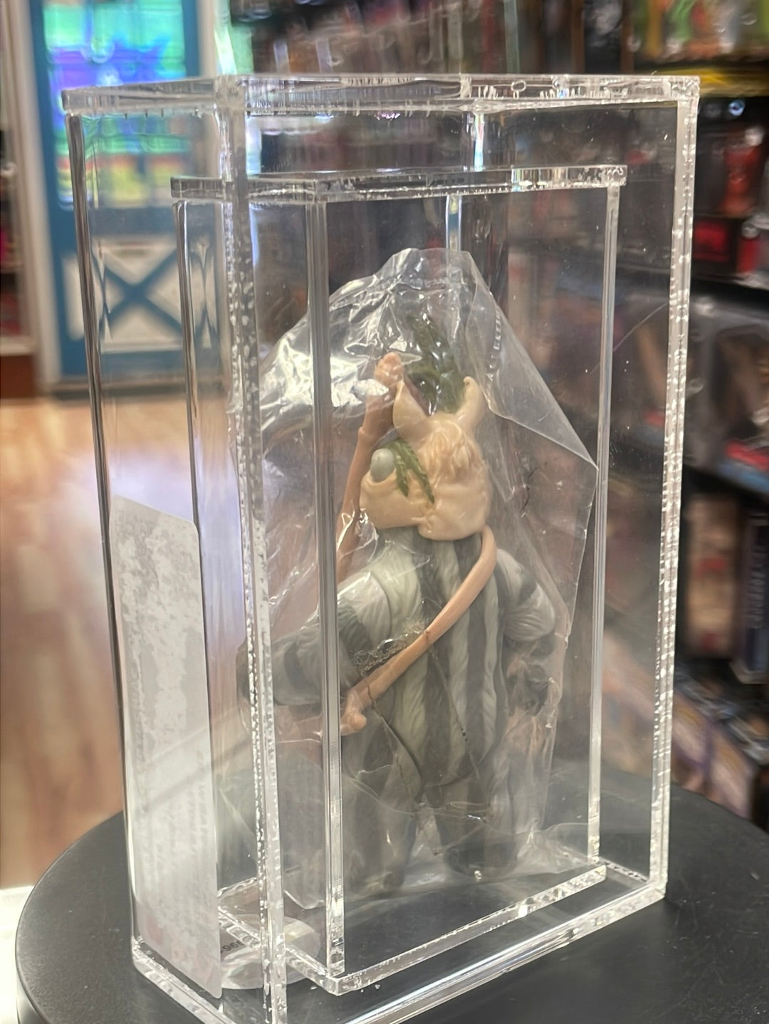 Bagged ROTJ Teebo No COO (Vintage Star Wars, Kenner) CAS Graded 85