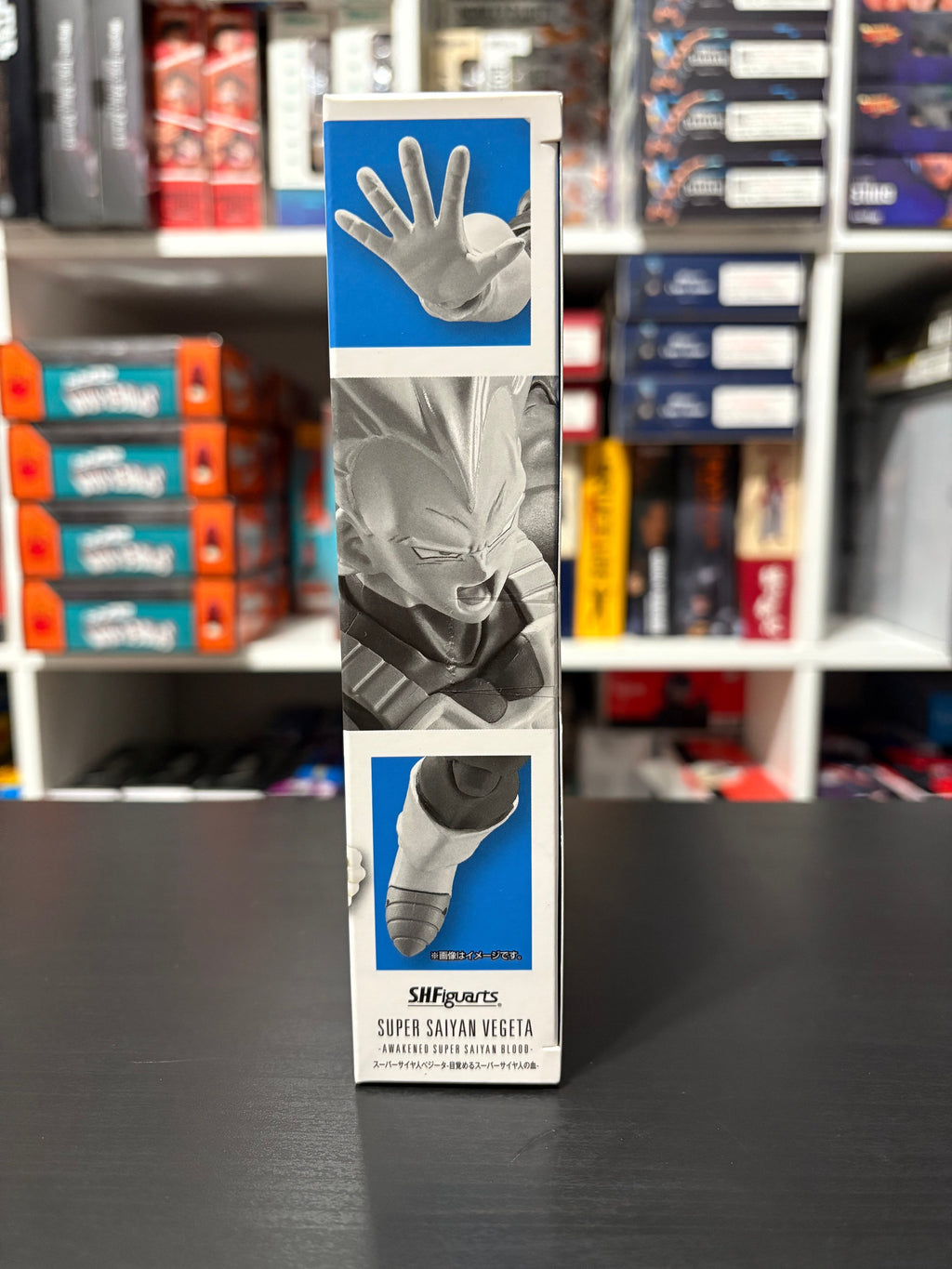 S.H.Figuarts Super Saiyan Vegeta Awakening Super Saiyan Blood Tamashii Nations by Bandai