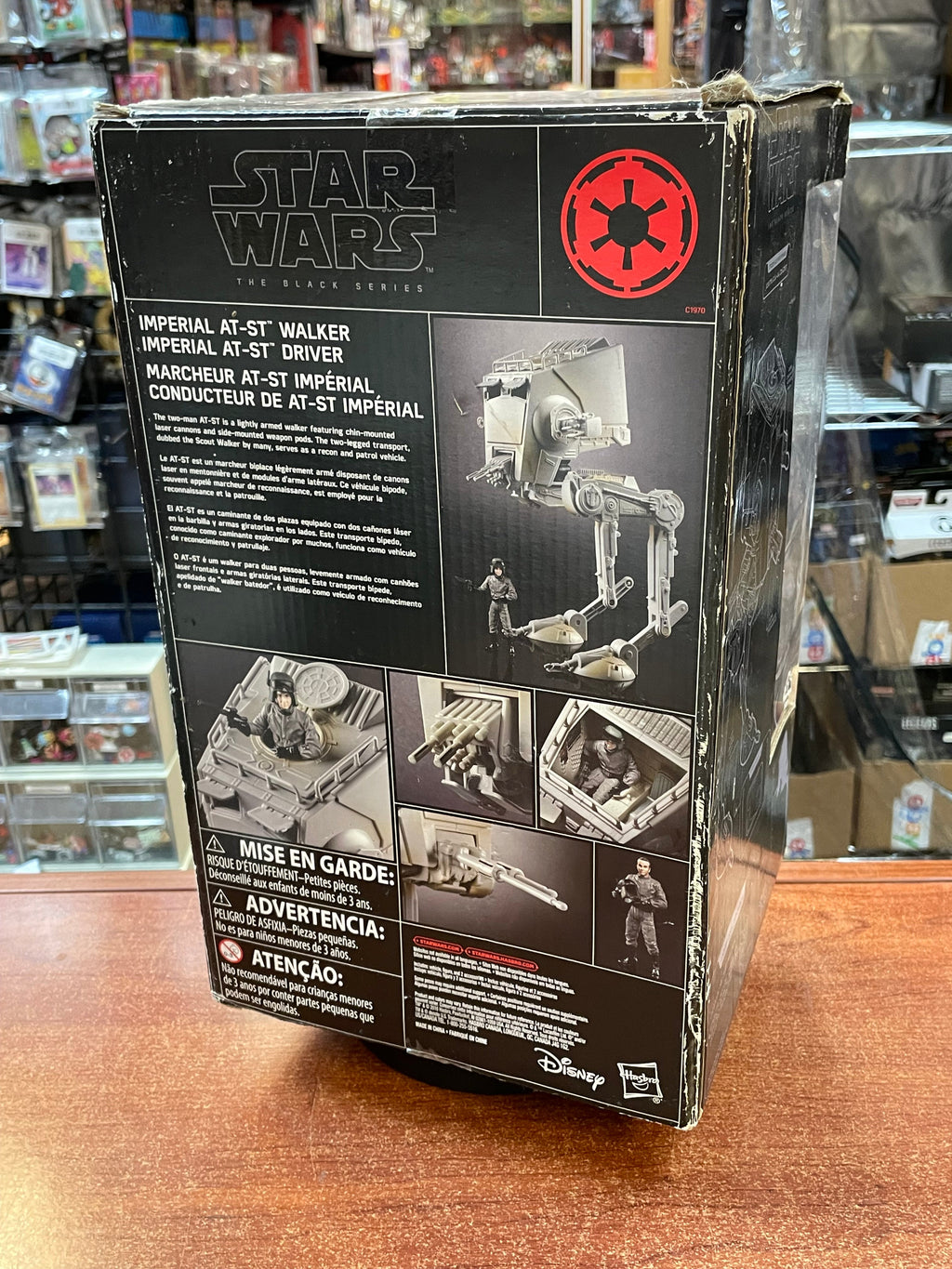 Imperial AT-ST Walker & Driver (Star Wars The Black Series, Hasbro) SEALED