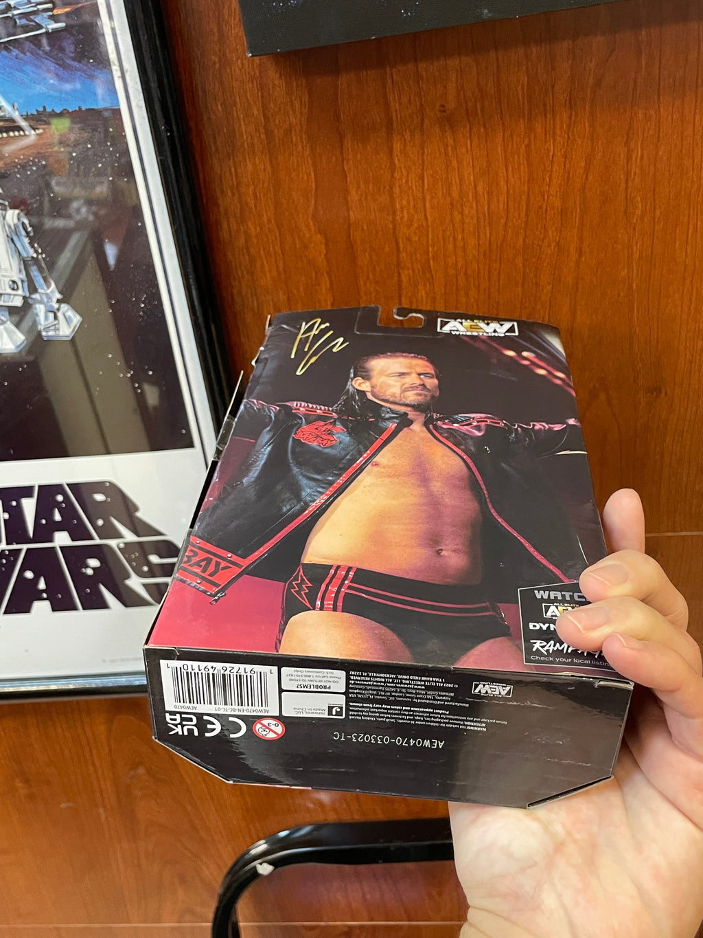 Adam Cole Unrivaled (AEW Wrestling, Jazwares) **SEALED**