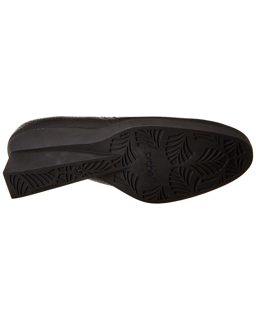 Arche Momali Leather Wedge Bootie