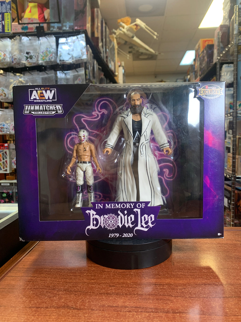 In Memory Of Brodie Lee (All Elite Wrestling AEW, Jazwares) **SEALED**