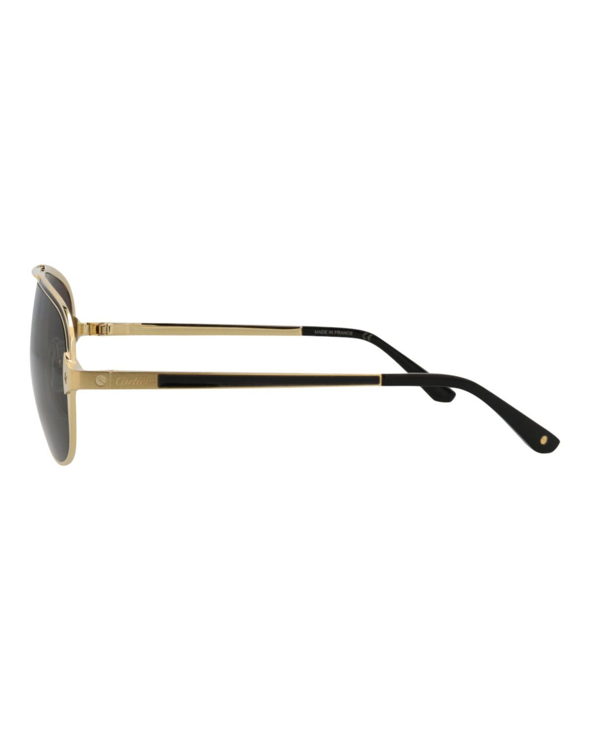 Aviator-Frame Metal Sunglasses