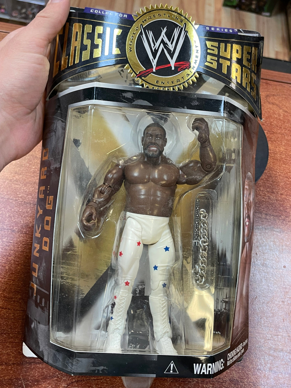 Junkyard Dog (WWF Classic Superstars, Jakks) **SEALED**