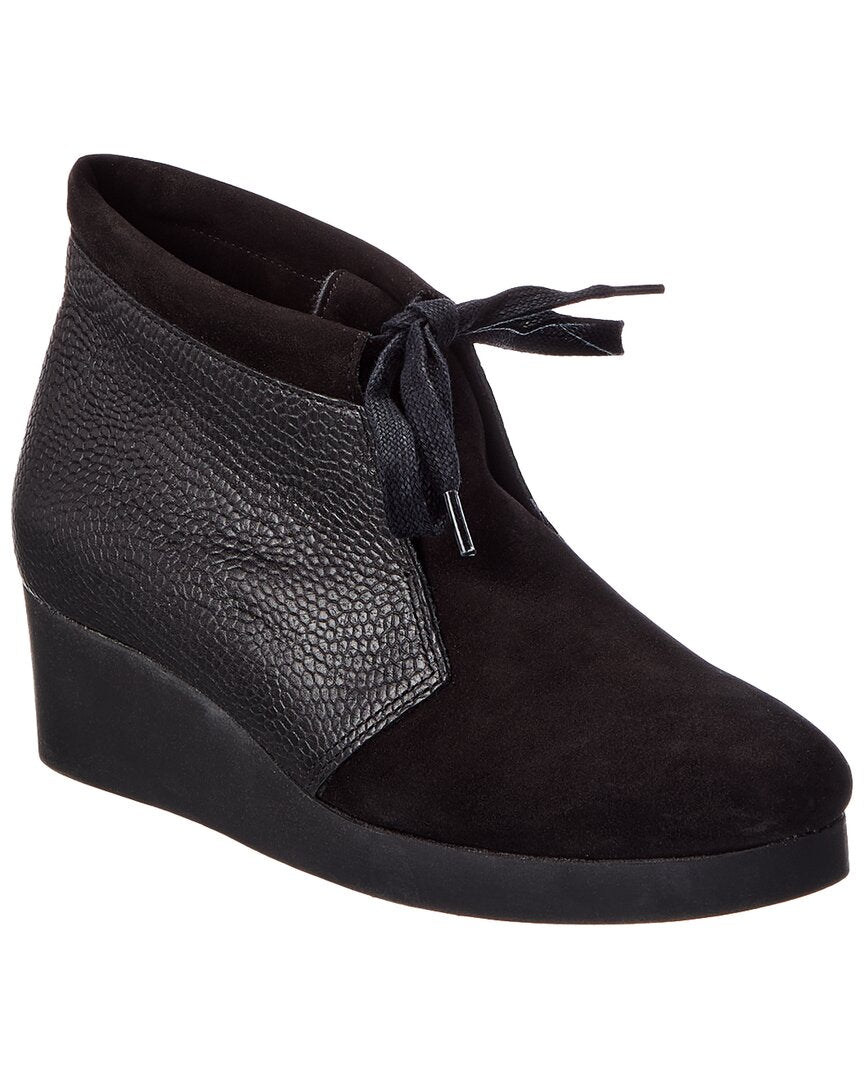 Arche Hablo Leather Wedge Bootie