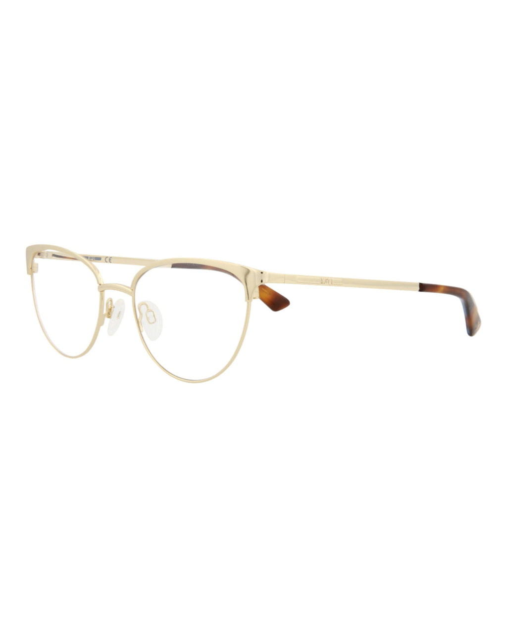 Cat Eye-Frame Metal Optical Frames