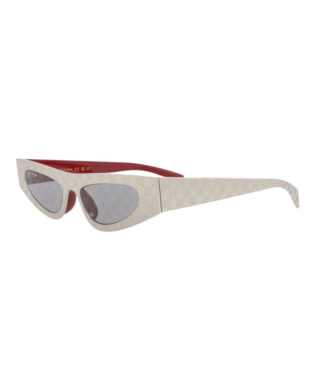 Cat Eye-Frame Metal Sunglasses