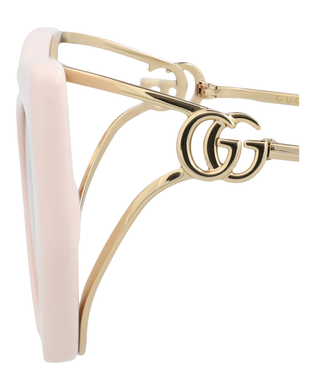 Cat Eye-Frame Injection Sunglasses