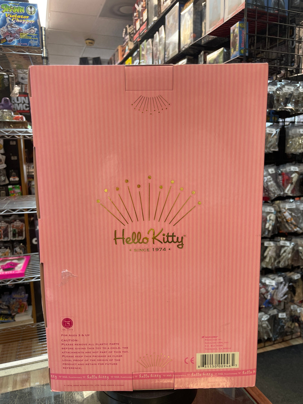30th Hello Kitty Plush (Sanrio, Nakajima) **SEALED**