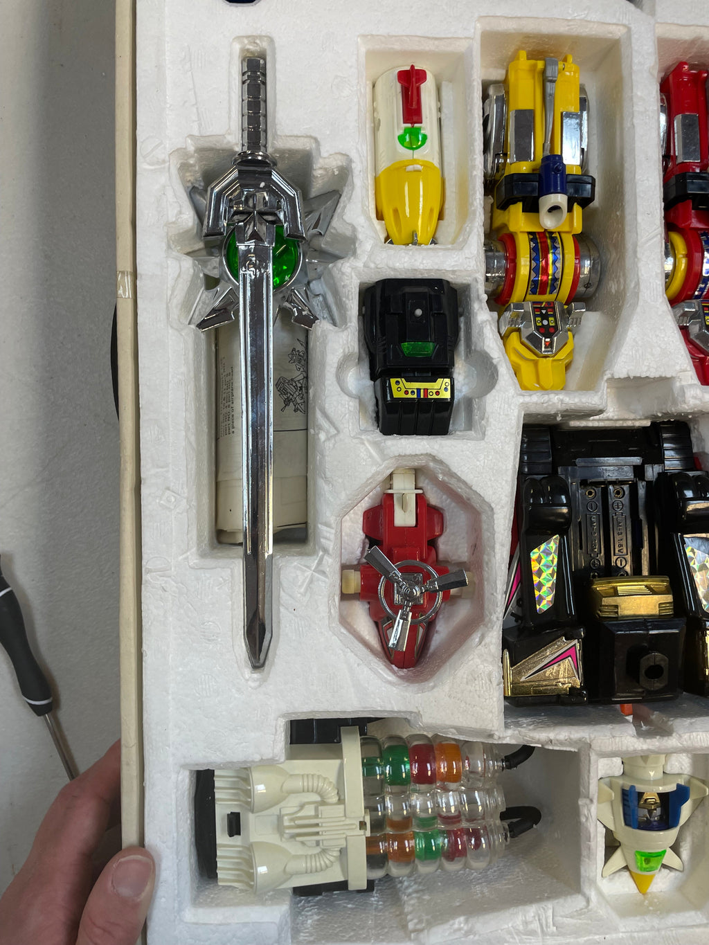 Super Combination Robot B/O 17 in 1 (Vintage Voltron KO, Hsiang Shan Toys)