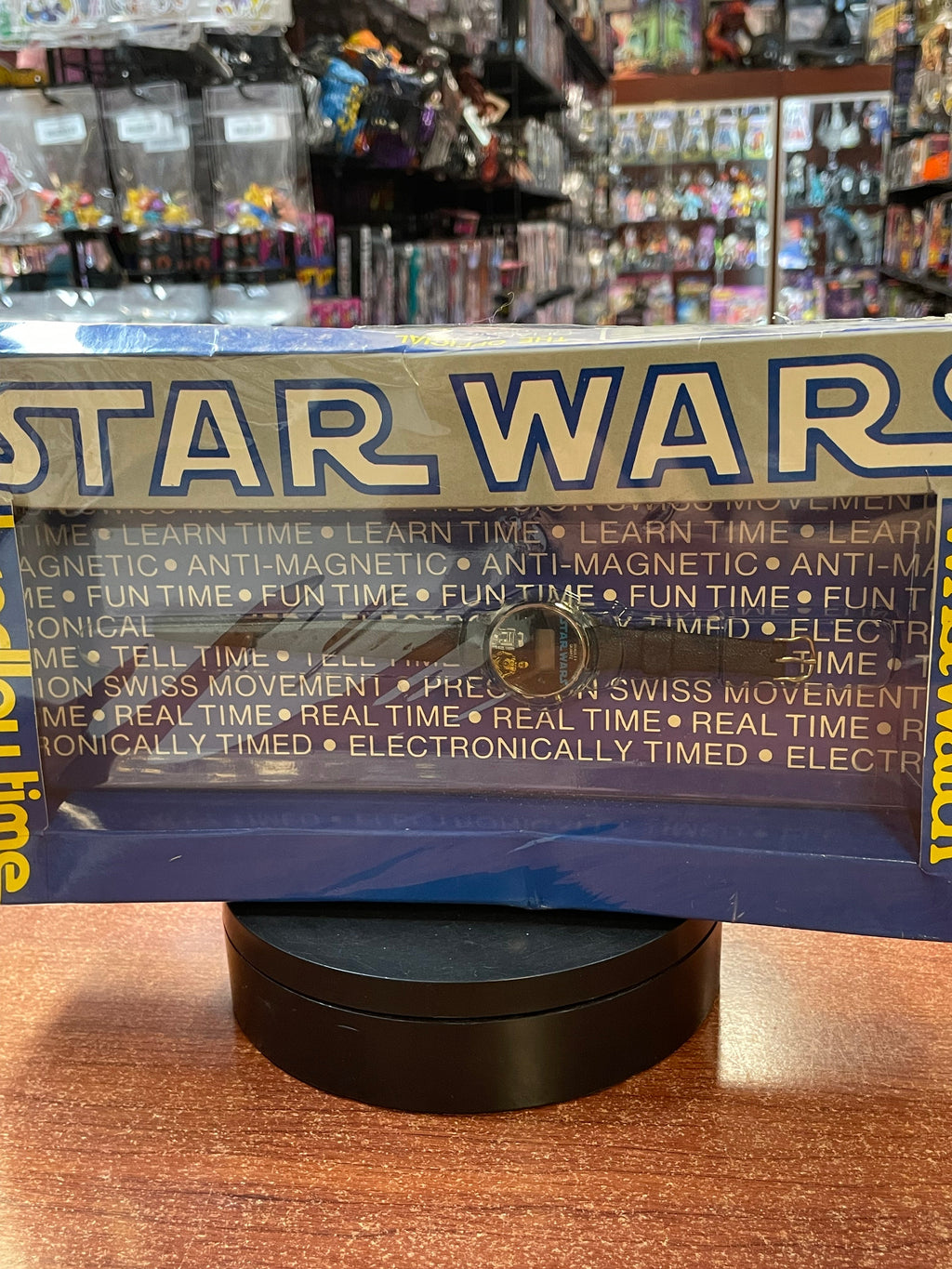 R2-D2 & C-3PO Wrist Watch 1980 (Vintage Star Wars, Bradley Time) **SEALED**