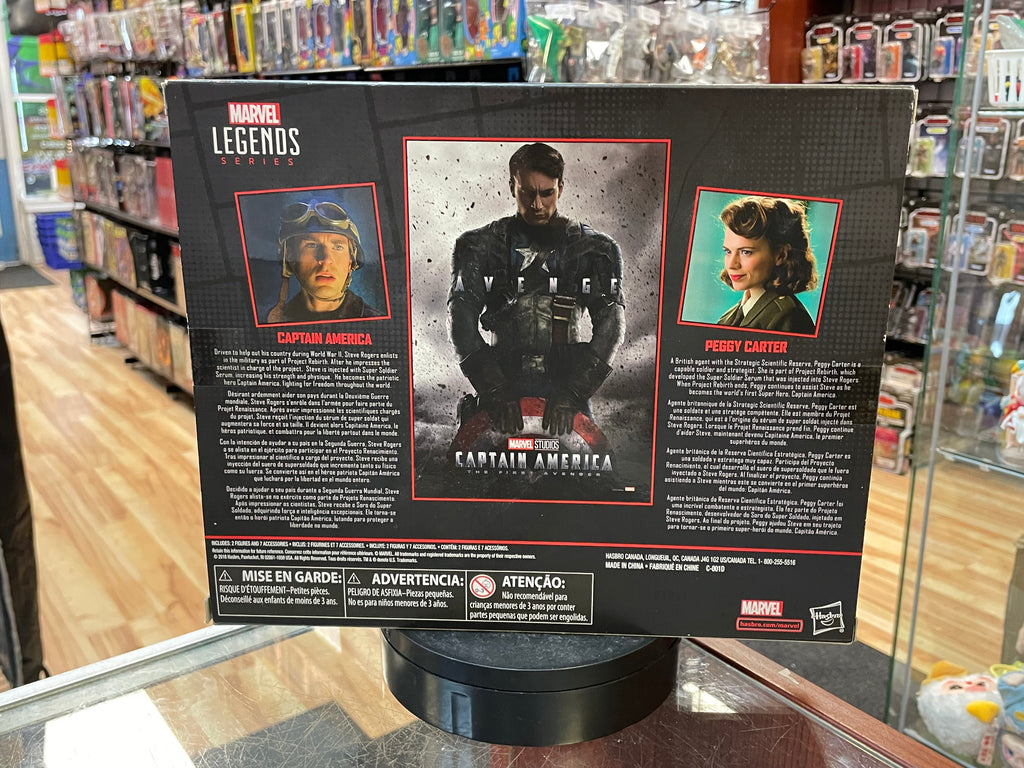 Captain America & Peggy Carter (Marvel Legends, Hasbro)