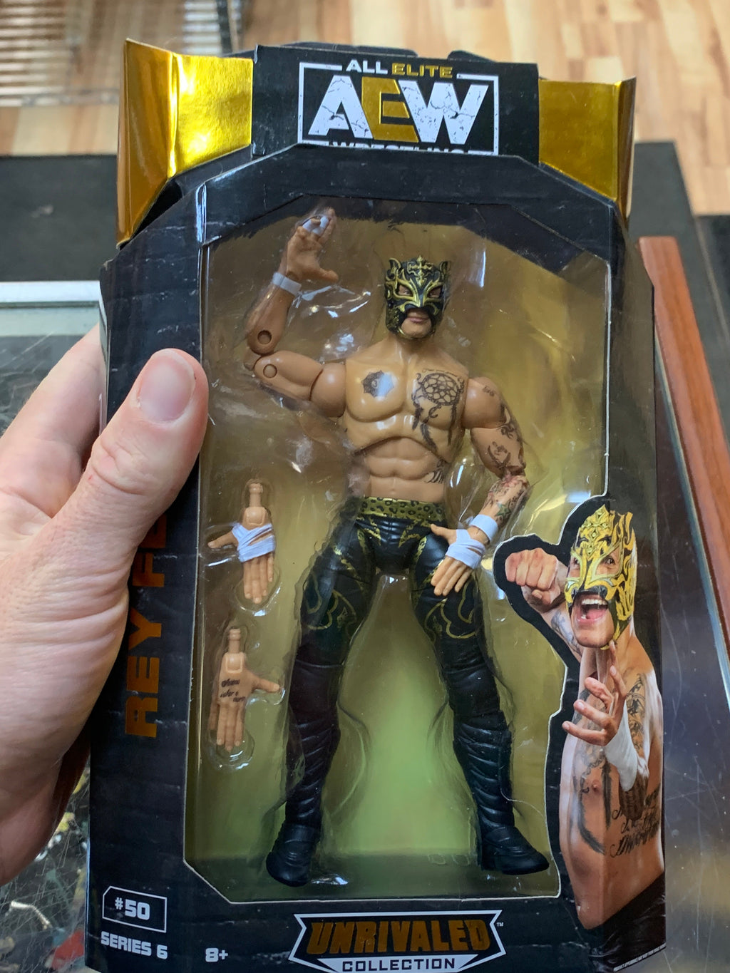 Rey Fenix #50 (AEW Unmatched Collection, Jazwares) **SEALED**