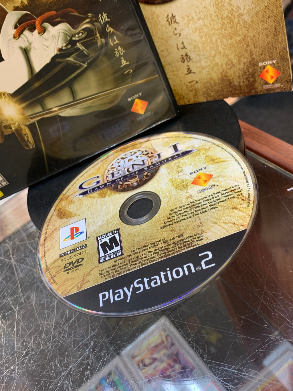 Genji Dawn of the Samurai (Sony Playstation PS2, Video Games) **TESTED**