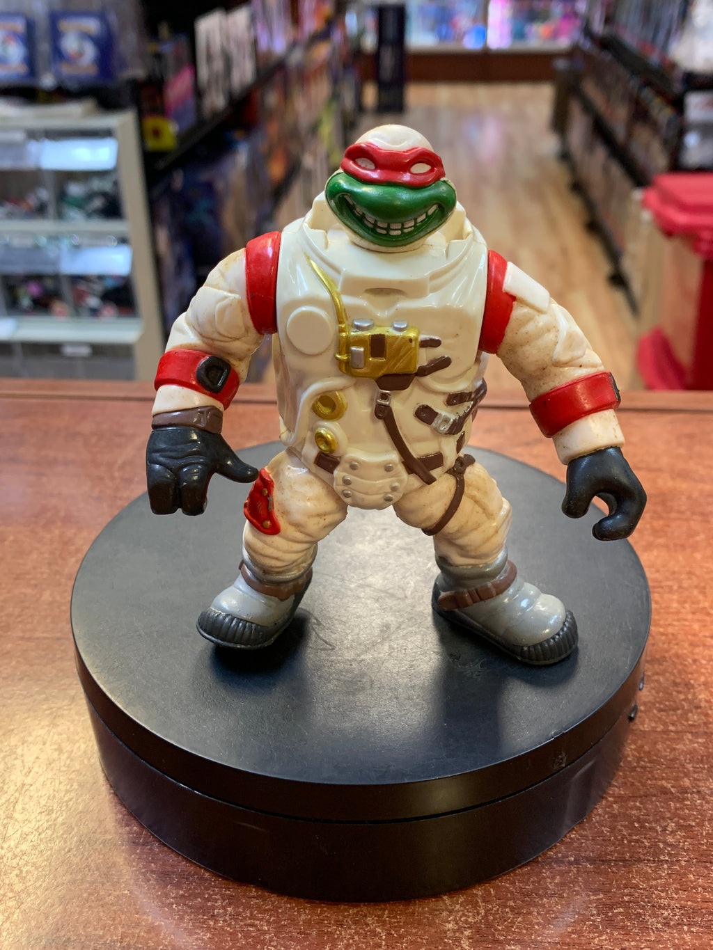 Apollo Astronaut Raphael  (Vintage TMNT Ninja Turtles, Playmates) **LOOSE**