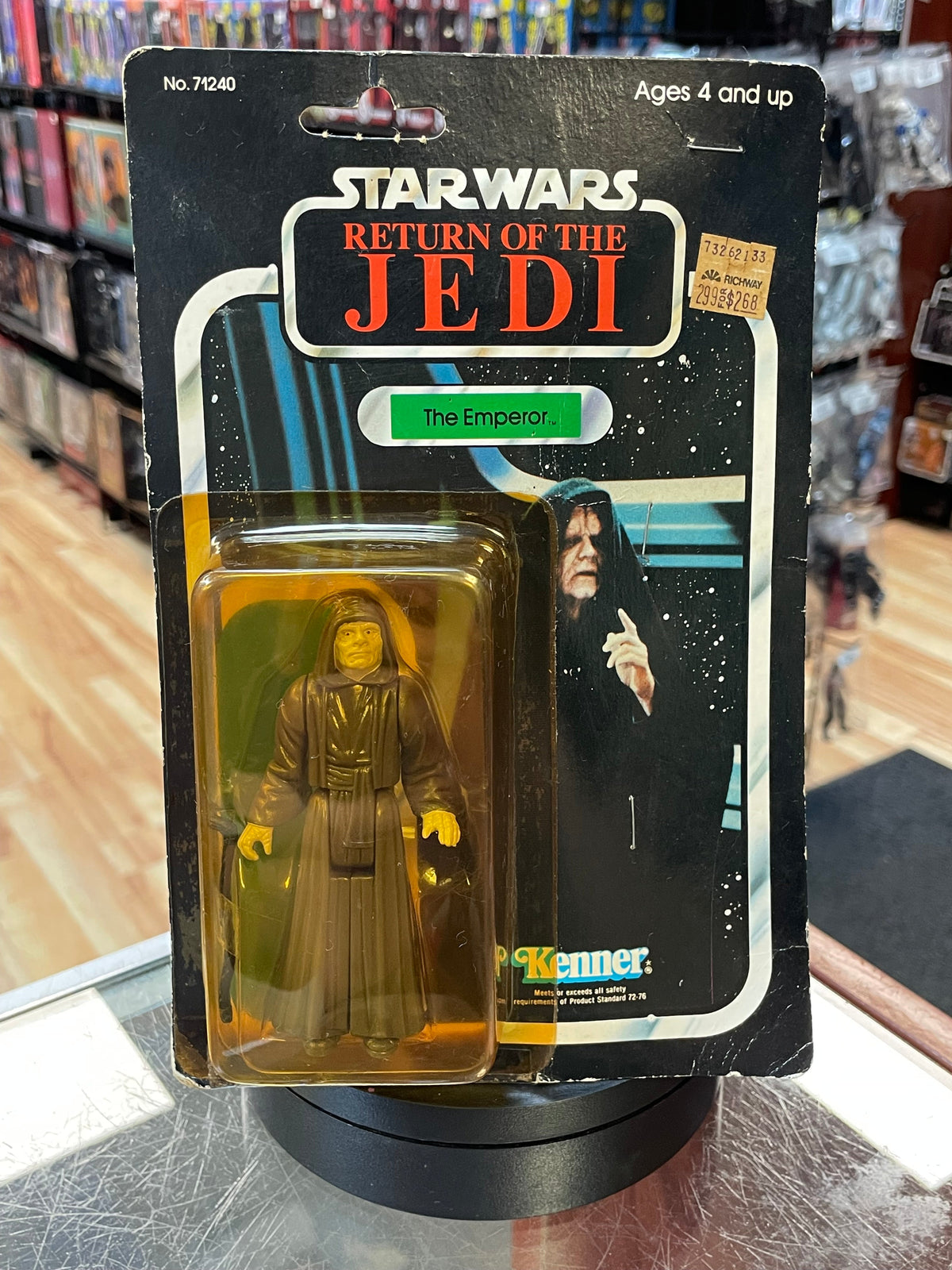 The Emperor ROTJ  9510 (Vintage Star Wars, Kenner) **SEALED**