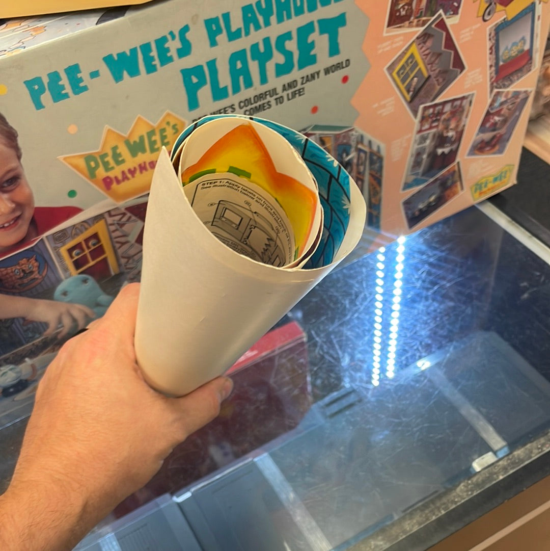 Pee Wee’s Playhouse (Matchbox, Vintage Pee Wee Herman) Unused Contents