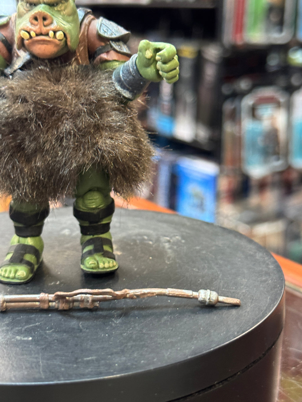 Gamorean Guard with Staff (Star Wars TVC, Hasbro) **LOOSE**