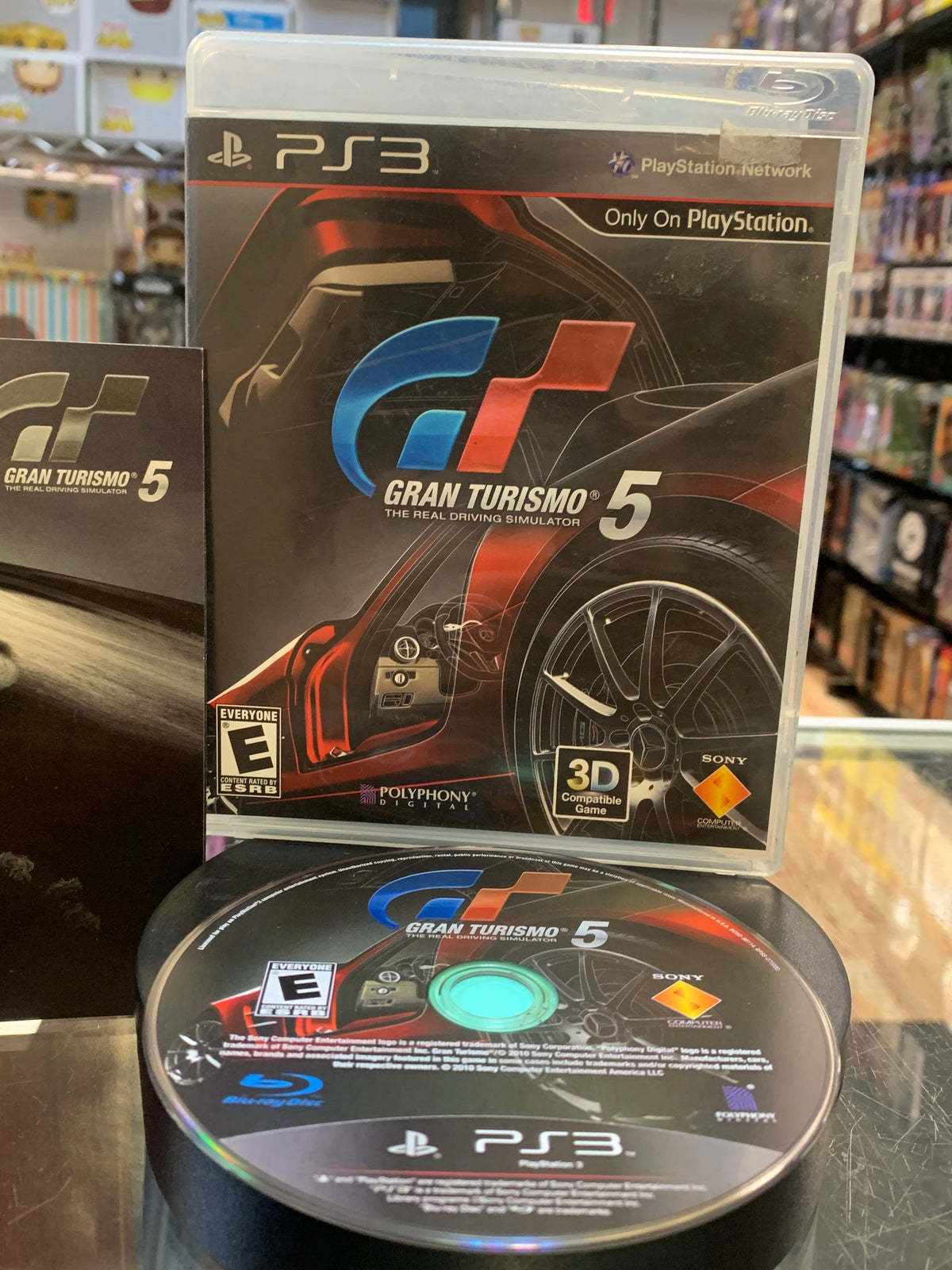 Gran Turismo 5 (PlayStation 3, Sony, Video Game)