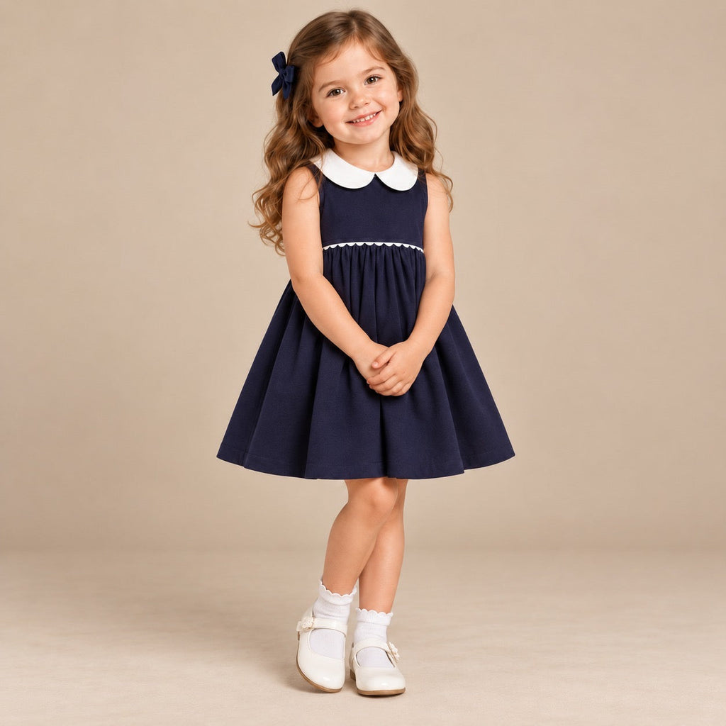 Cherry Blossom Girls' Organic Cotton Dress
