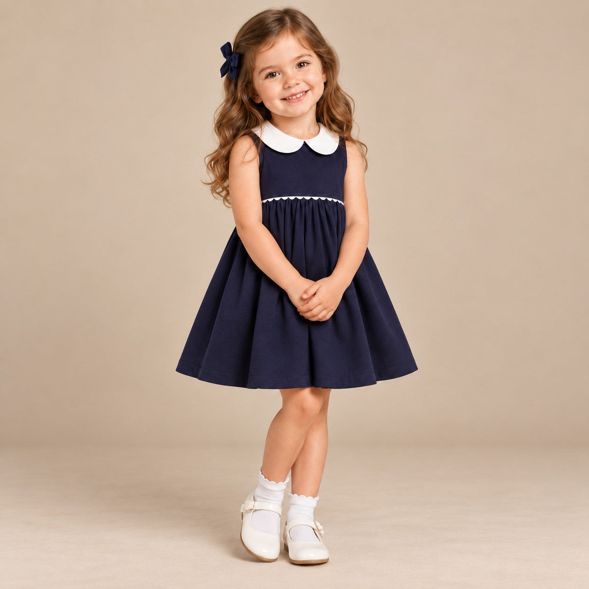 Cherry Blossom Girls' Organic Cotton Dress