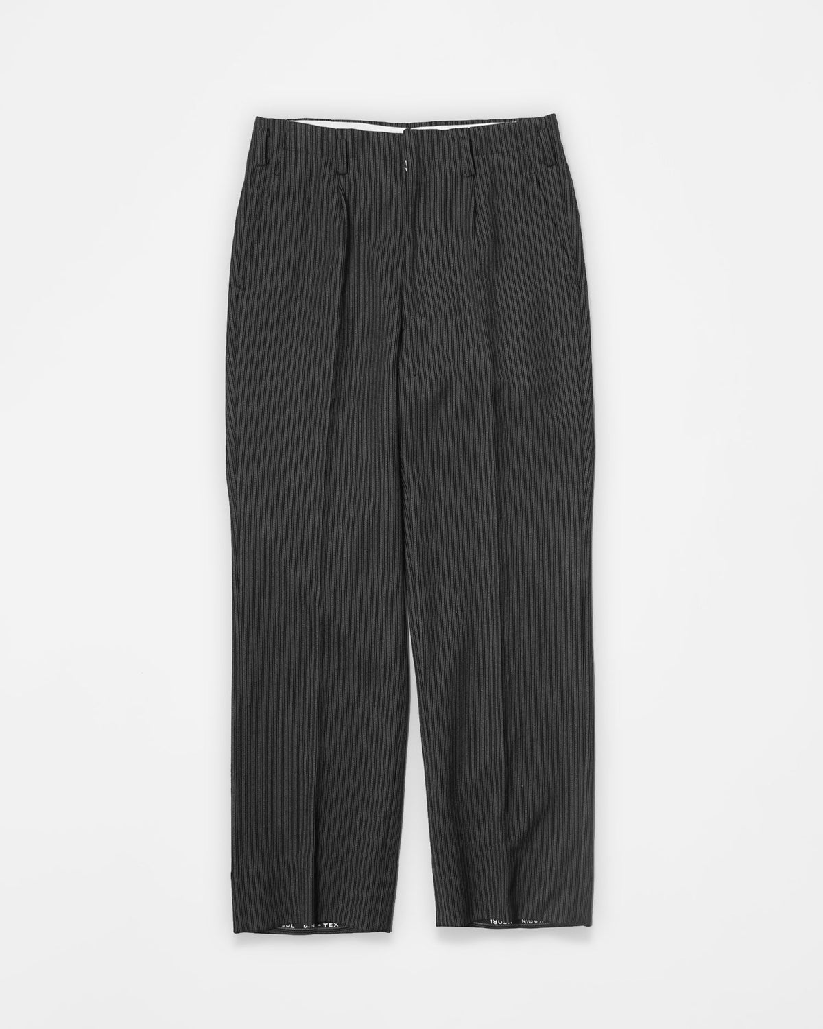 1960’s Stripe Wool Trousers / Size: 30