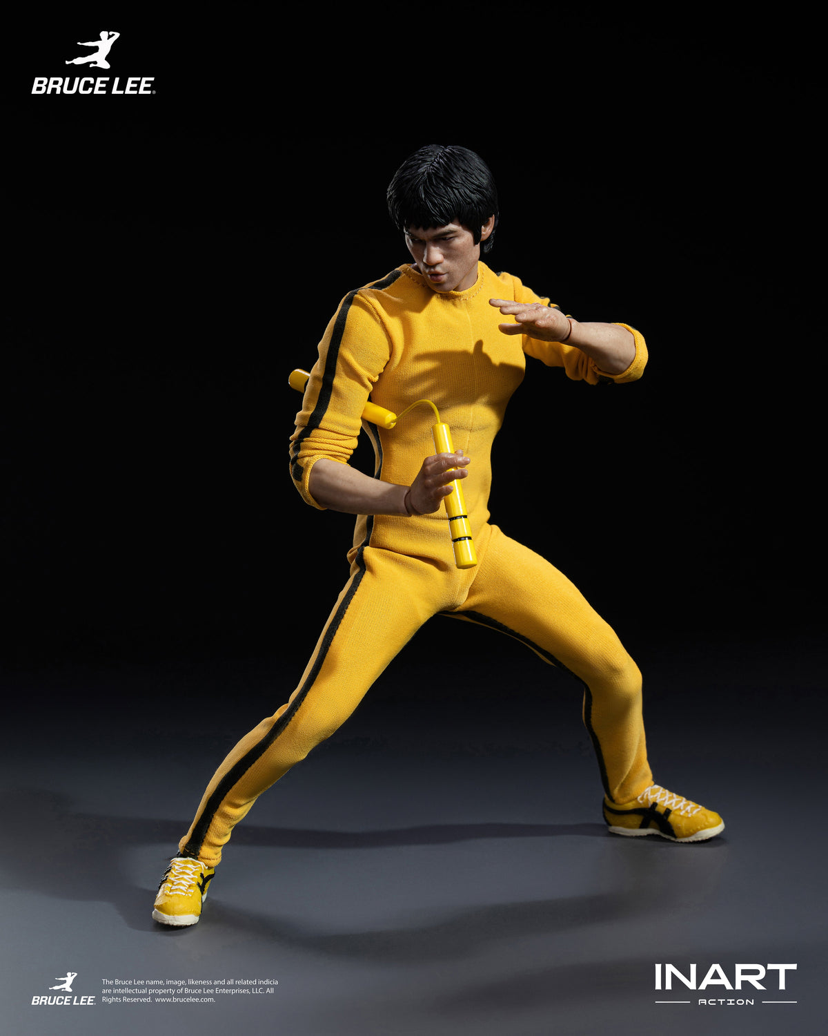 Game of Death (1978): Bruce Lee (Yellow Jumpsuit) 1/12 Action Figure