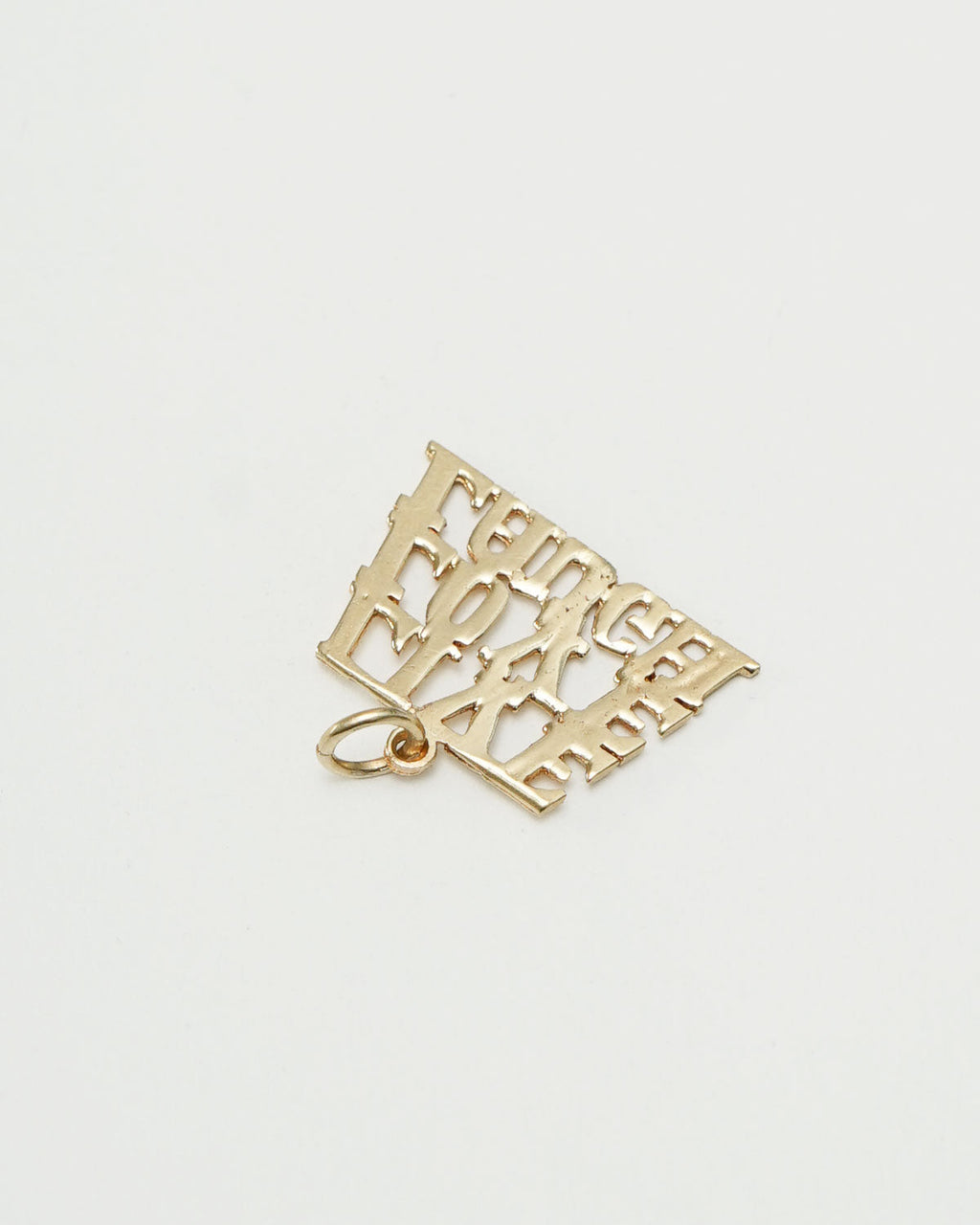 14k Gold 'Live Love Laugh' Charm