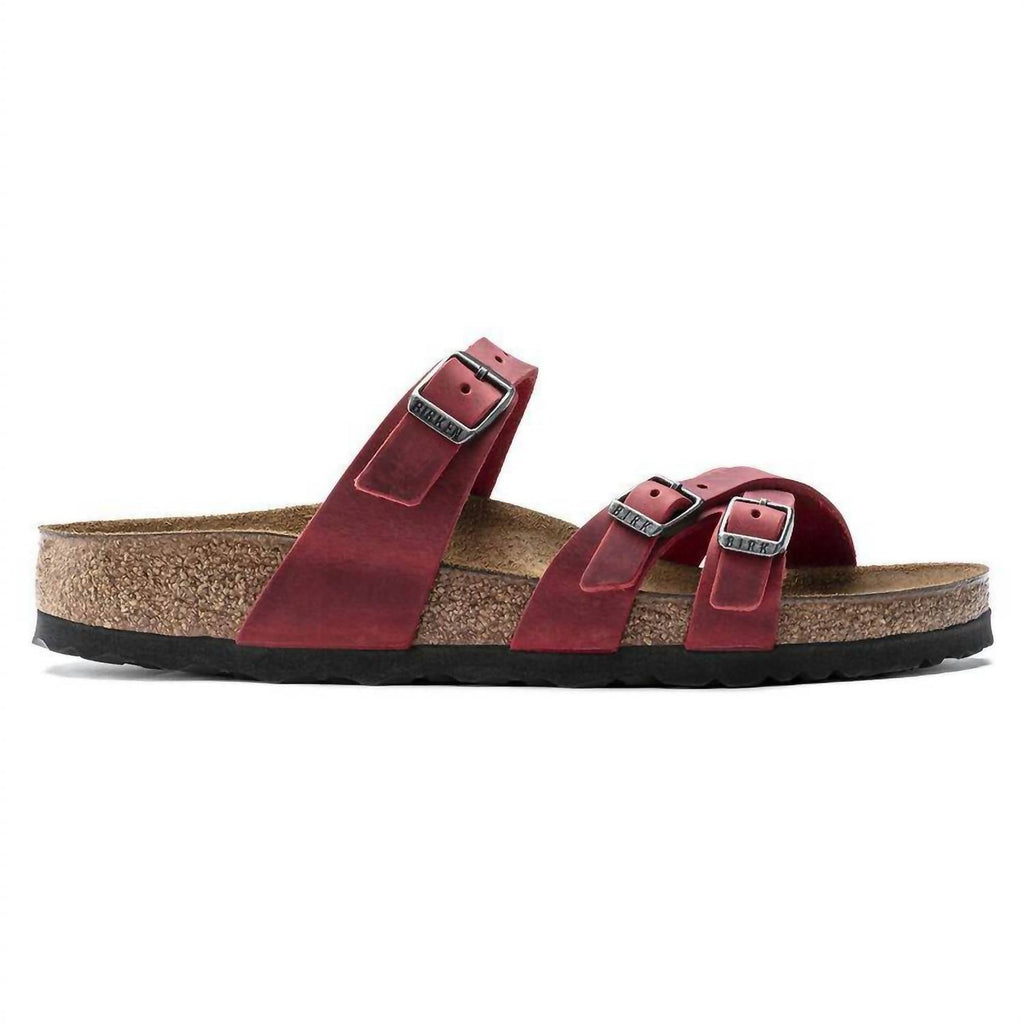 Women's Franca Sandal In Fire Red