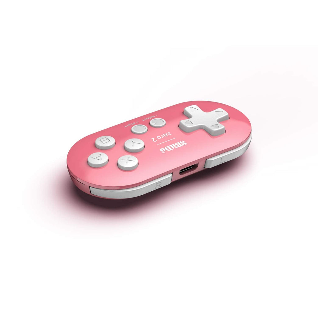 8BitDo Zero 2蓝牙无线游戏手柄 Switch/Windows/Android/macOS 粉色