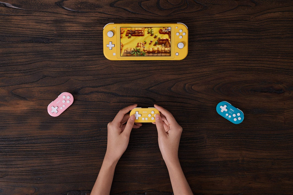 8BitDo Zero 2 蓝牙无线游戏手柄 适配Switch/Windows/Android/macOS 黄色