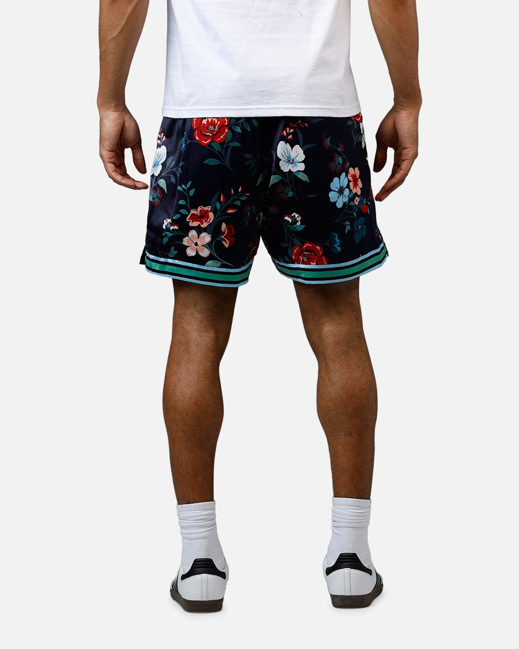Pro Standard New York Yankees Floral Shorts Navy