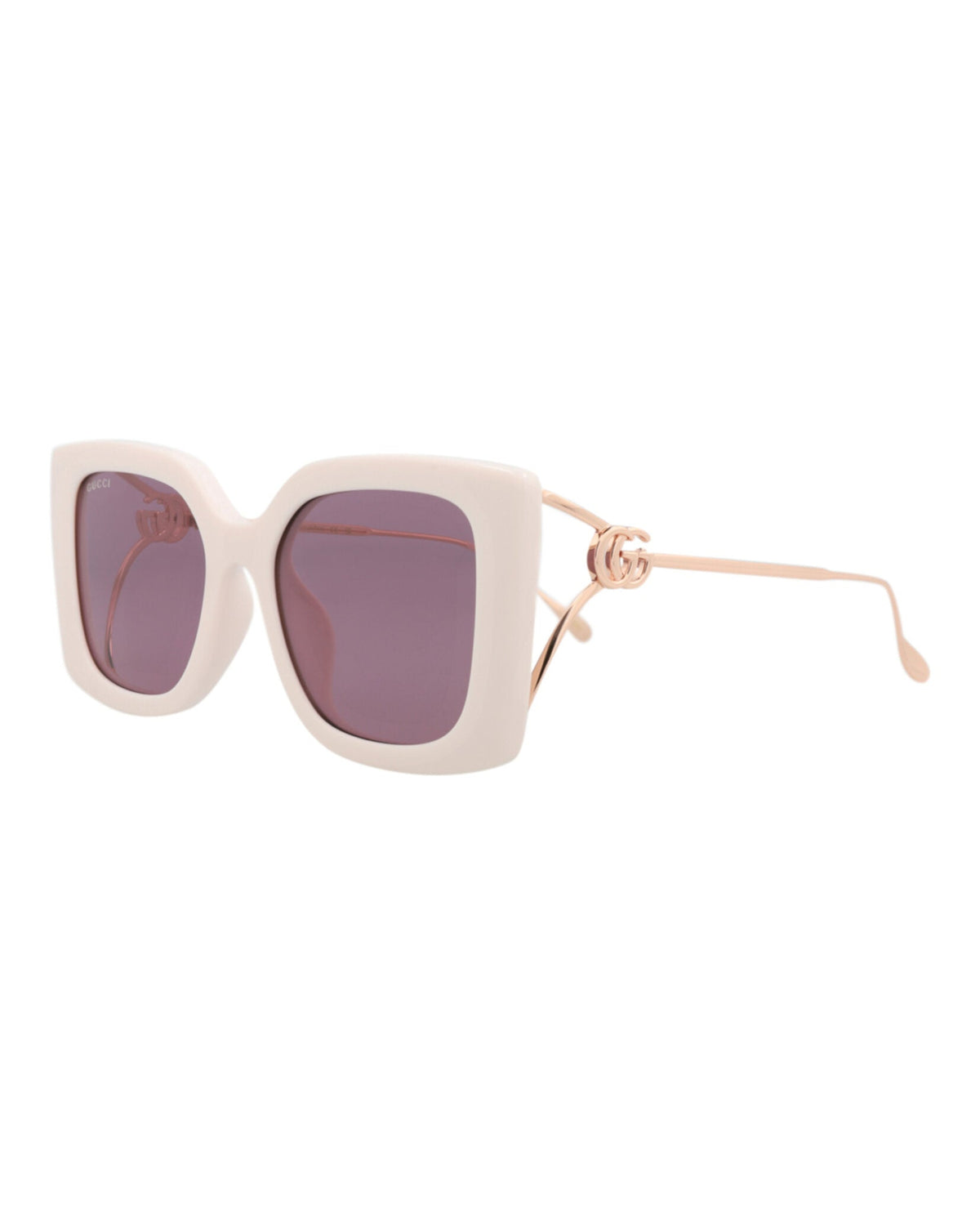 Square-Frame Injection Sunglasses