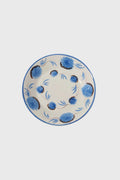 Blue Flower Dessert Plate