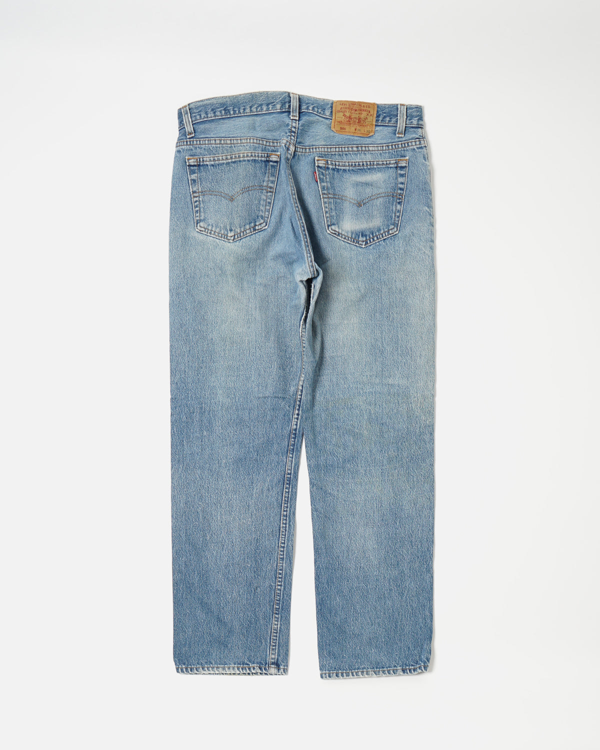 501 Straight Fit Denim Pants / size: 35