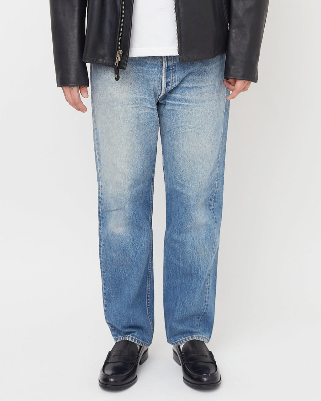 501 Straight Fit Denim Pants / size: 35