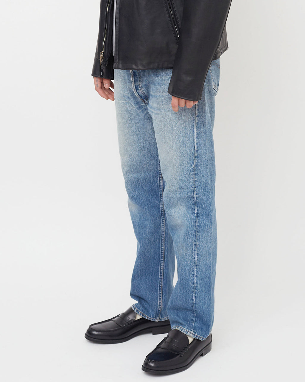 501 Straight Fit Denim Pants / size: 35