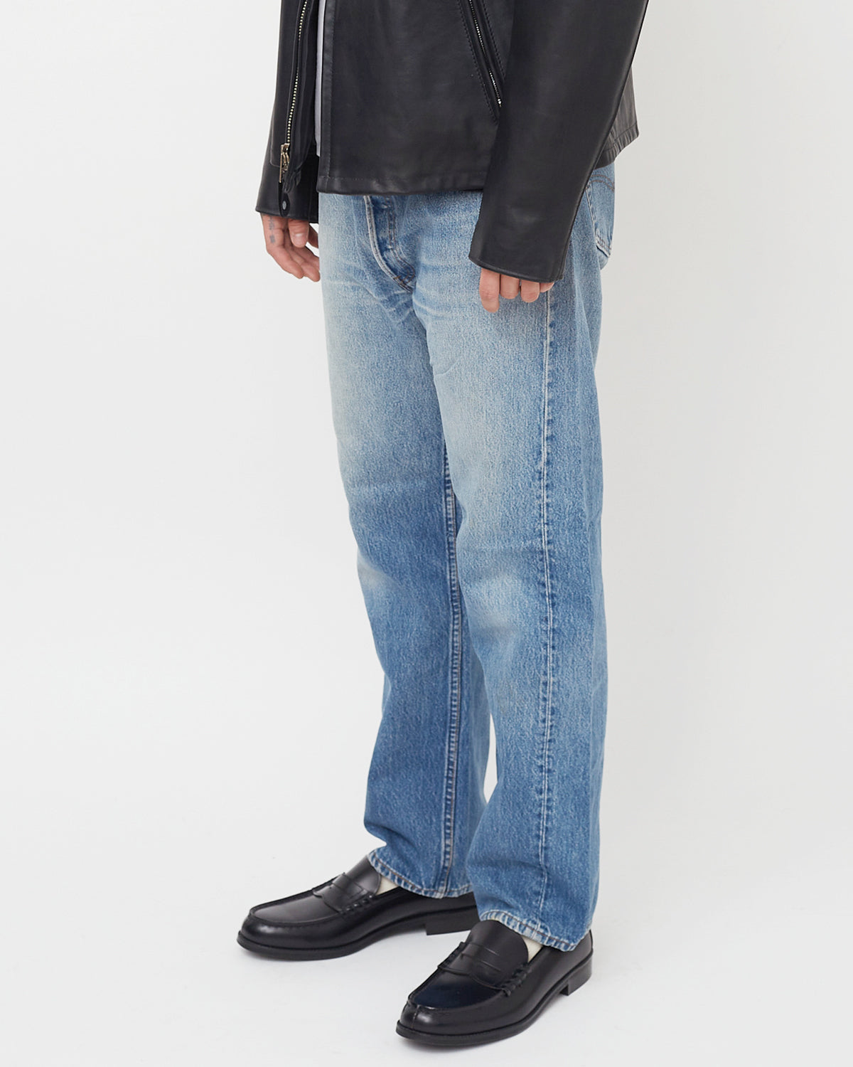 501 Straight Fit Denim Pants / size: 35