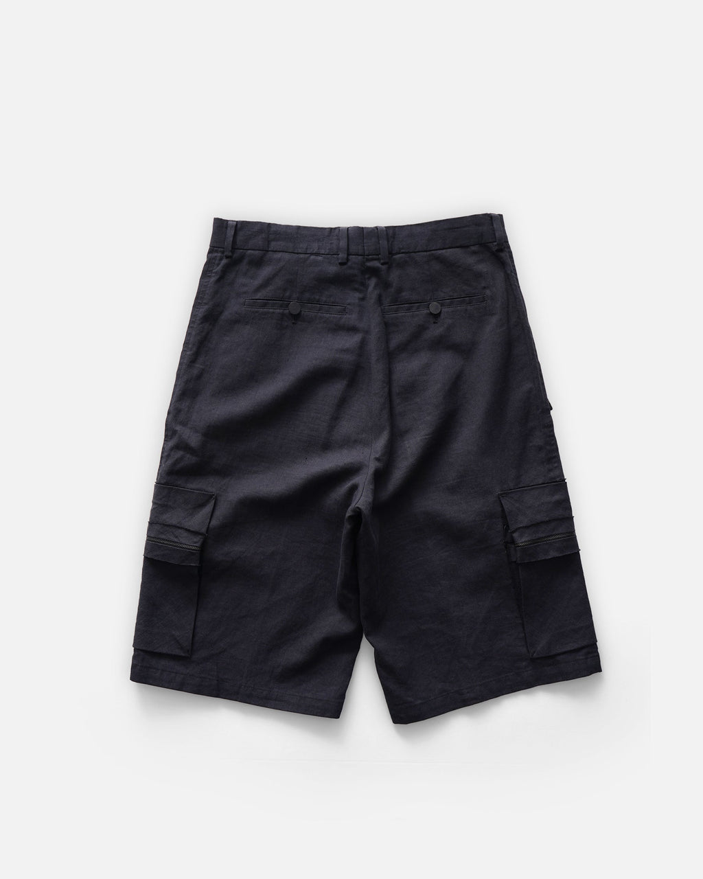 6 Pocket Linen Shorts / Size: W30