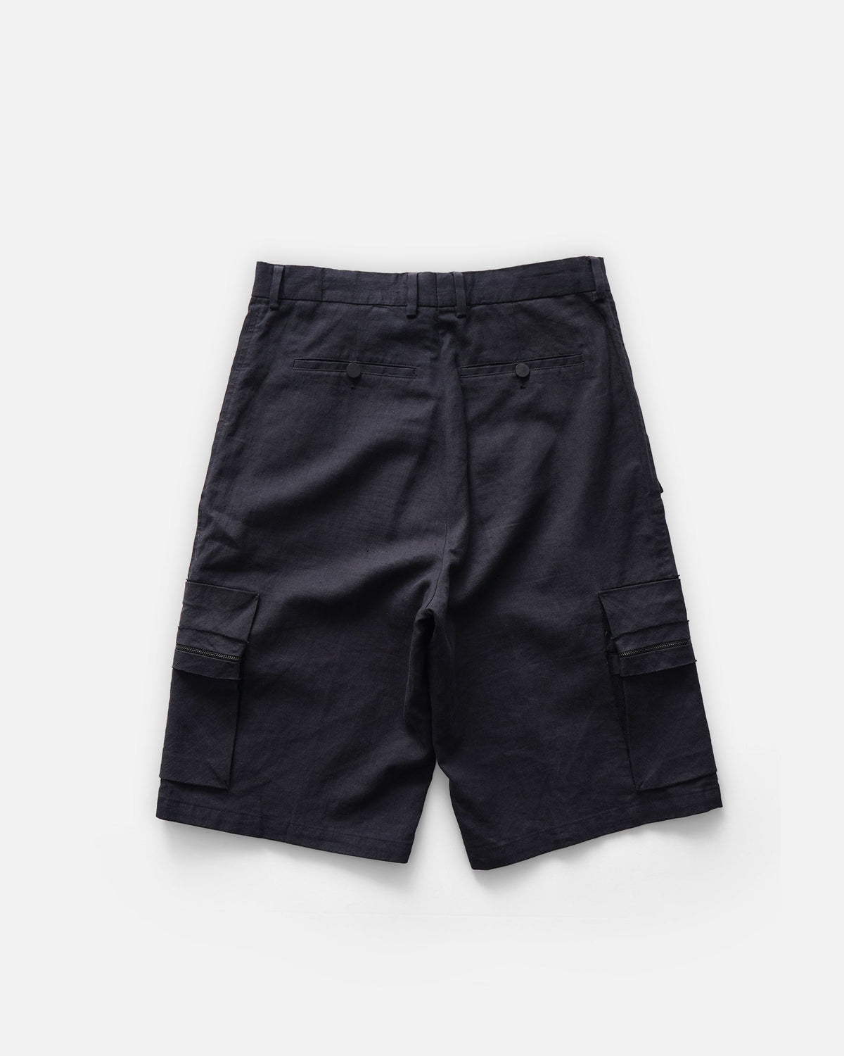 6 Pocket Linen Shorts / Size: W30