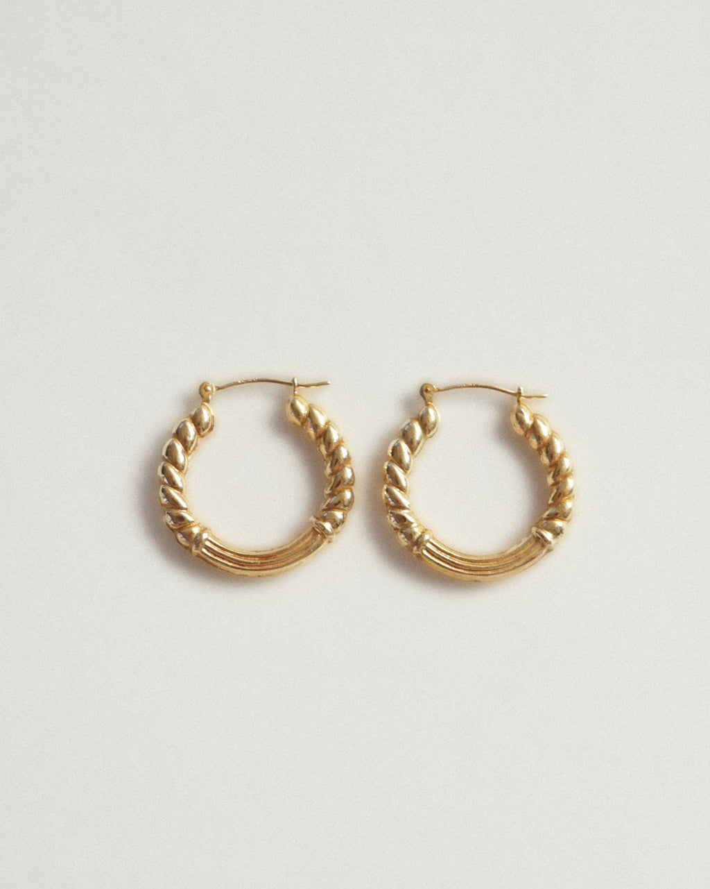 14k Gold Hoop Earrings