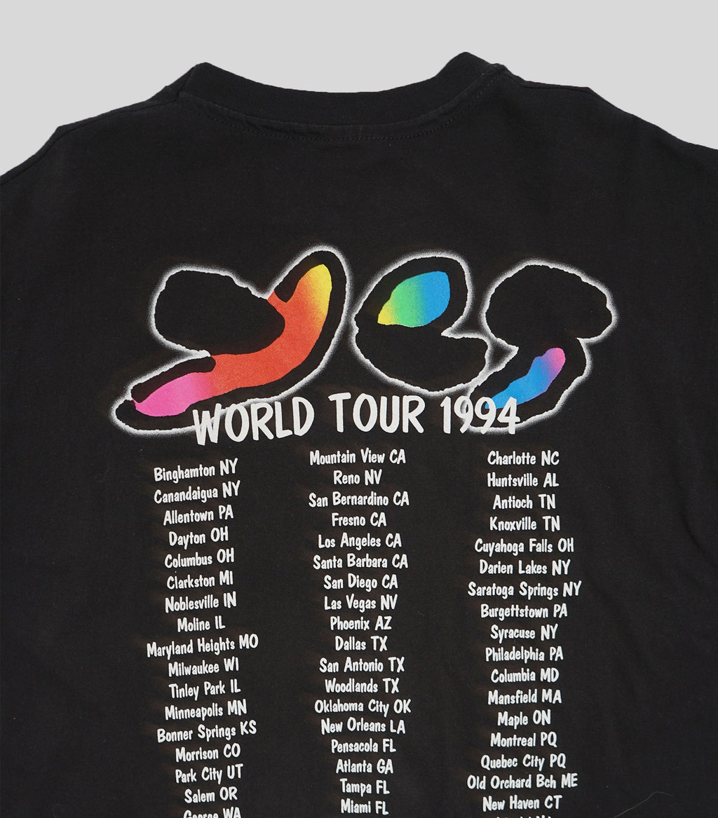 1994 Peter Max Talk Yes World Tour Tee