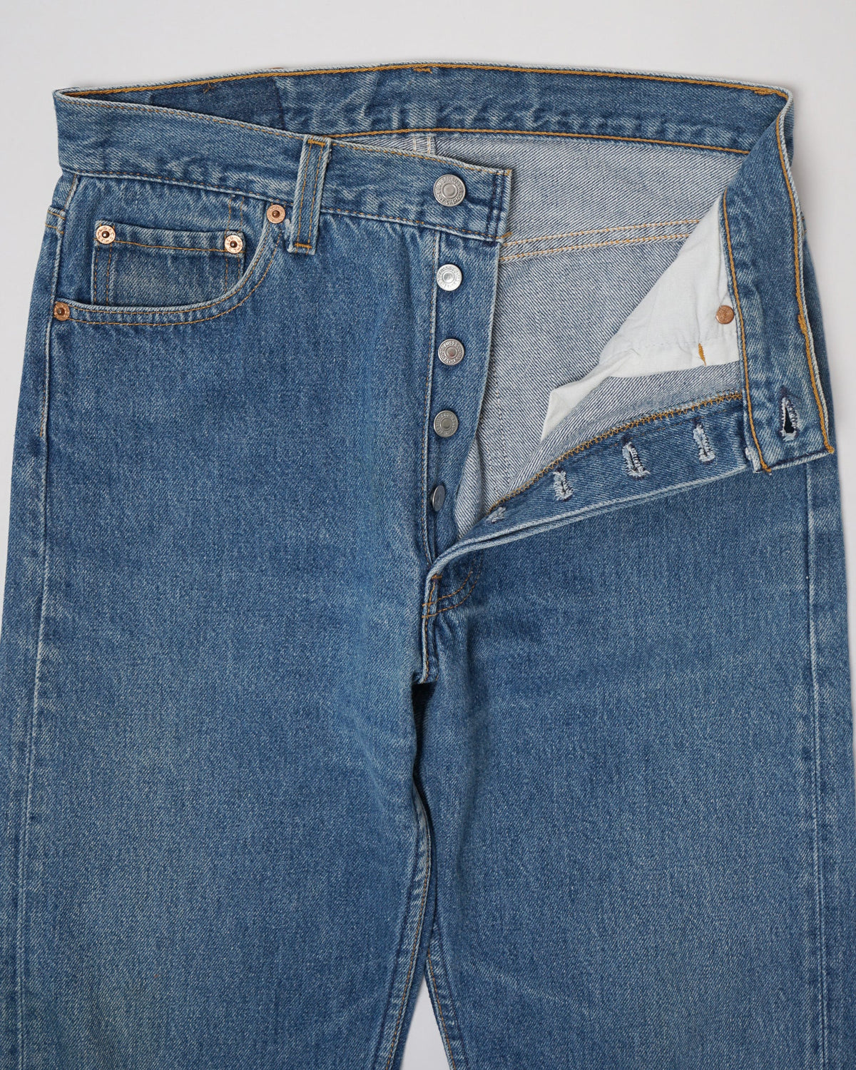 501 Straight Fit Denim Pants / size: 30