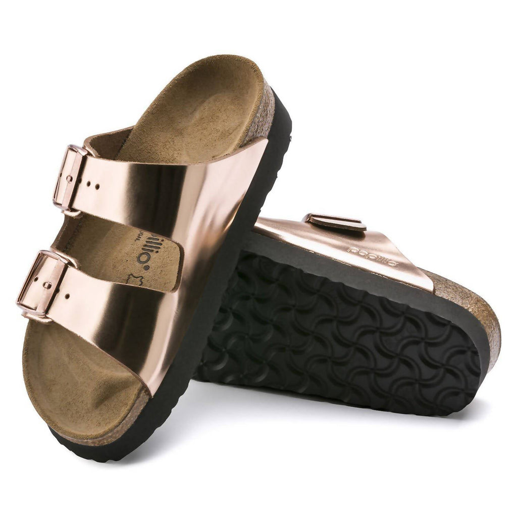 Women's Arizona Sandal In Metallic Copper